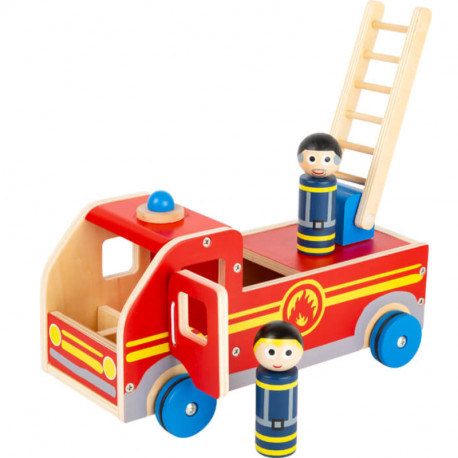 Camion de pompiers XL jouet-en bois 18 mois