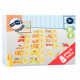 Puzzle en bois-éducatif l'heure 5 ans