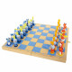 Jeu d'échecs en-bois Chevaliers 6 ans