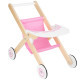 Poussette de poupée Rose jouet en-bois