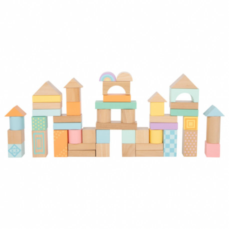 Blocs de construction Pastel jouet en-bois